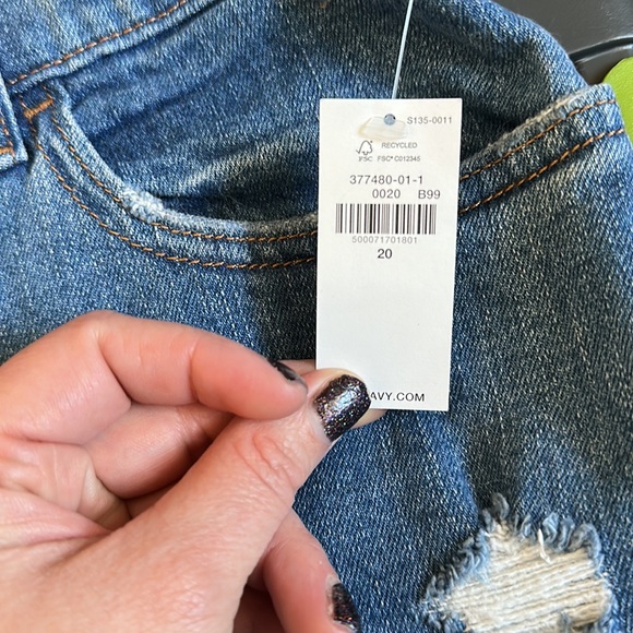 NWT Old Navy Midrise Boyfriend Jeans size 20 - Picture 3 of 3